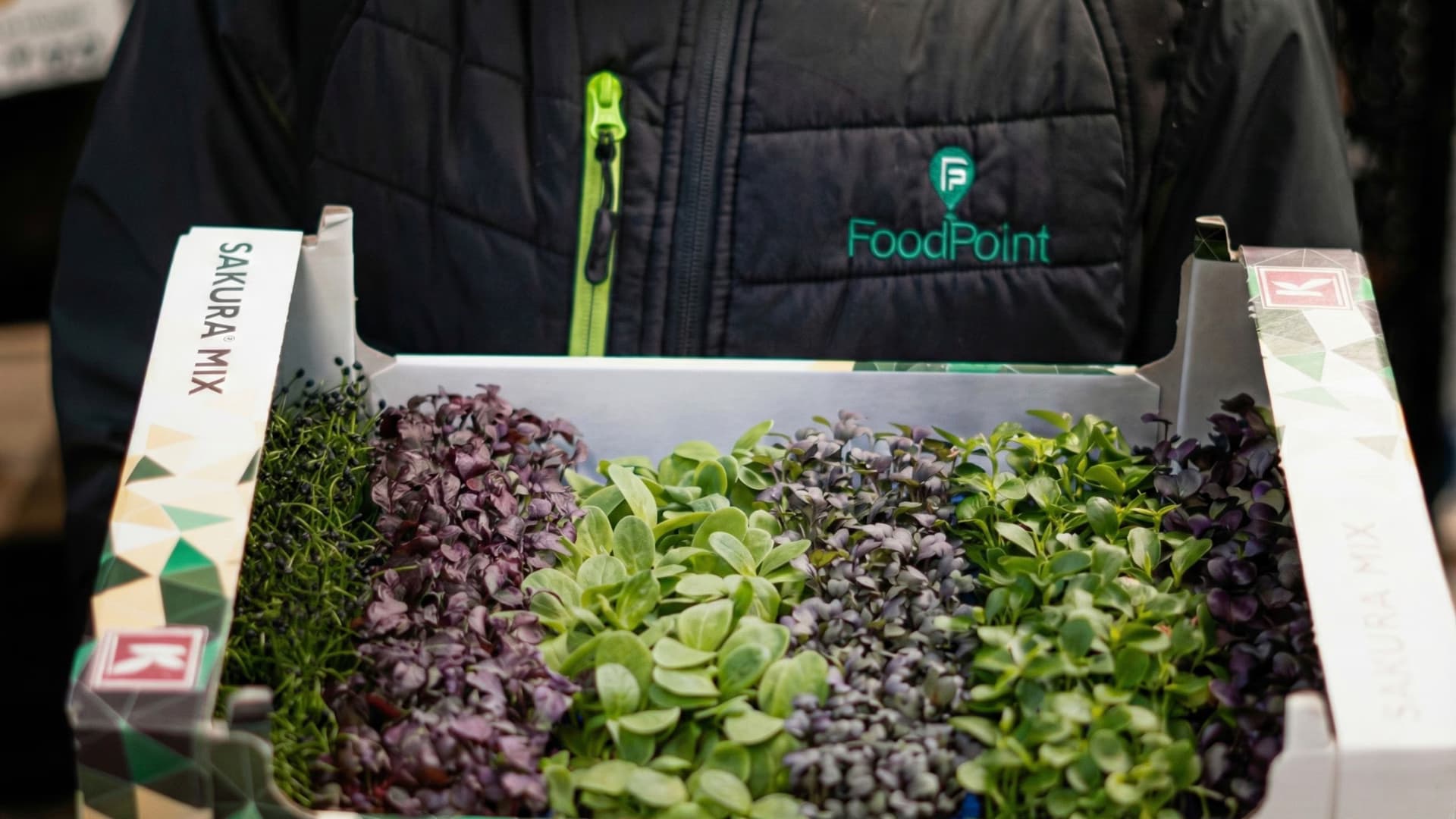 FoodPoint first delivery van